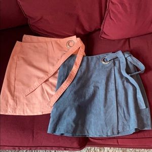 Abercrombie and Fitch wrap skirts